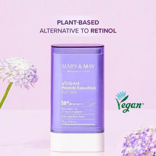 Mary&May Vegan Peptide Bakuchiol SunStick (SPF50+ PA++++) 18g - Koreabe