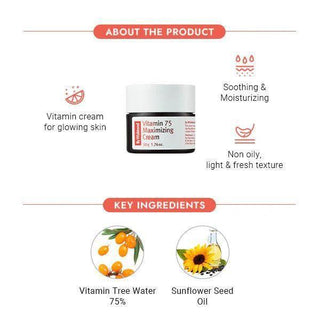 By Wishtrend - Vitamin 75 Maximizing Cream 50ml - Koreabe