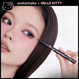 Wakemake - Подводка-фломастер Iron Wall Pen Eyeliner 0.5г (Hello Kitty Black Edition)