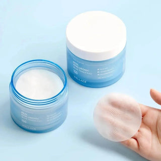 Wellage Real Hyaluronic Blue Toner Pad 70 210ml - Koreabe