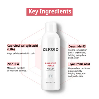 Zeroid – Pimprove Тонер 200мл