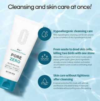 Be The Skin - BHA Cleansing Foam Pore Zero 150g - Koreabe