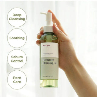 Manyo - Herbgreen Cleansing Oil 200ml - Koreabe