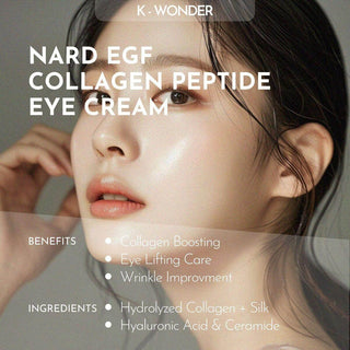 Nard - EGF Collagen Peptide Eye Cream 40ml x 4 - Koreabe