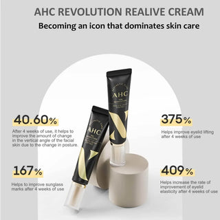 AHC - Supreme Real Eye Cream For Face 30ml x 2 - Koreabe
