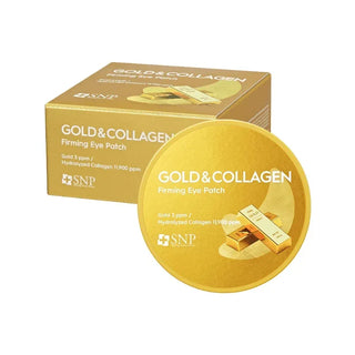 SNP - Gold & Collagen Firming Eye Patch 60ea - Koreabe