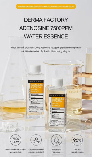 Derma Factory - Adenosine 7500ppm Water Essence 150ml - Koreabe