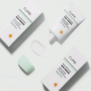 Cure - Aqua Mild Green Sun Cream SPF50+ PA++++ 40ml - Koreabe