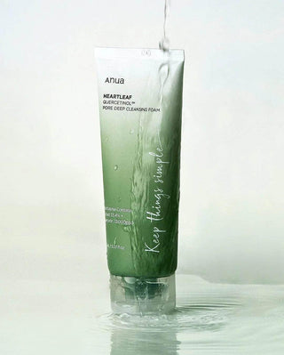 Anua - Heartleaf Quercetinol Pore Deep Cleansing Foam 150ml - Koreabe