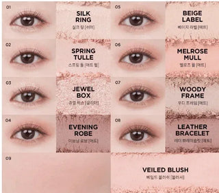 Merzy - Your Routine Eye Palette -2 Colors - Koreabe