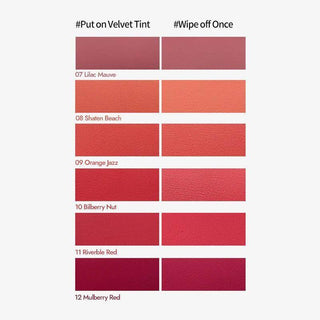 Merythod - Reel Tattoo Velvet Tint - 12 Colors - Koreabe