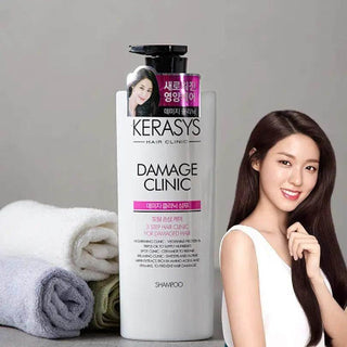 Kerasys - Hair Clinic Damage Clinic Shampoo 600ml - Koreabe