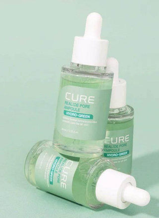 Cure - Real:OE Pore Ampoule Hydro Green 40ml - Koreabe