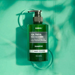 Kundal - Tea Tree & Macadamia Shampoo White Musk 500ml - Koreabe