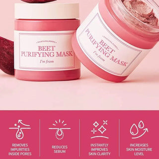 I'm from - Beet Purifying Mask 110g - Koreabe
