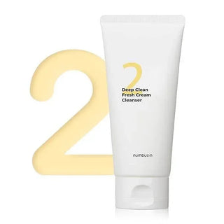 Numbuzin No.2 Deep Clean Fresh Cream Cleanser 120ml - Koreabe