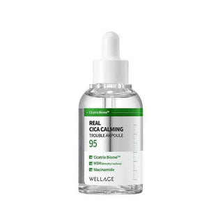 Wellage Real Cica Calming Trouble Ampoule 95 50ml - Koreabe