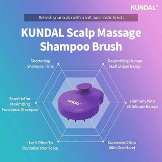 Kundal - Scalp Massage Shampoo Blush - Koreabe