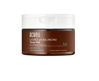 Acwell Licorice pH Balancing Toner Pad 70ea - Koreabe
