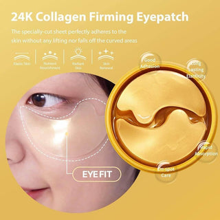 SNP - Gold & Collagen Firming Eye Patch 60ea - Koreabe