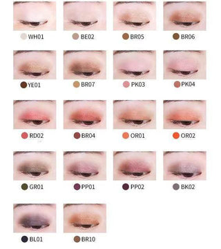 The Saem - Single Shadow Shimmer - 5 Colors - Koreabe