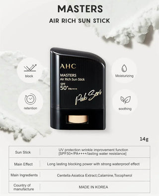AHC - Air Rich Sun Stick SPF50+ PA++++ - Koreabe