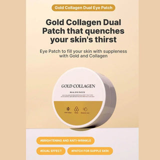SNP - Gold Collagen Dual Eye Patch 60ea - Koreabe