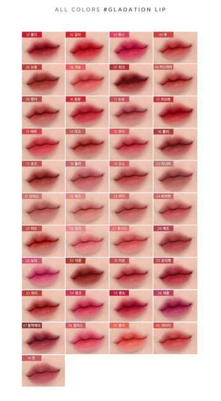 Forencos - Tattoo Clairs Velvet Tint - 41 Colors - Koreabe