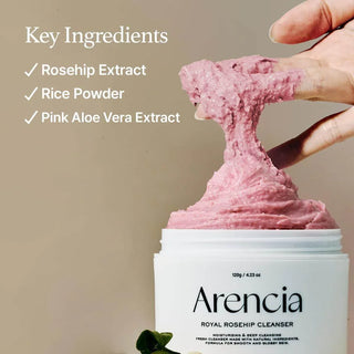 Arencia - Royal Rosehip Cleanser 120ml + 15ml Blue Cleanser - Koreabe