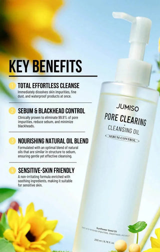 Jumiso - Pore Clearing Cleansing Oil 200ml - Koreabe