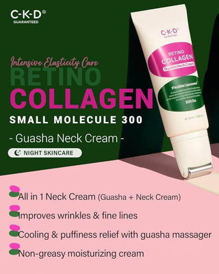 CKD - Retino Collagen Guasha Neck Cream 50ml - Koreabe