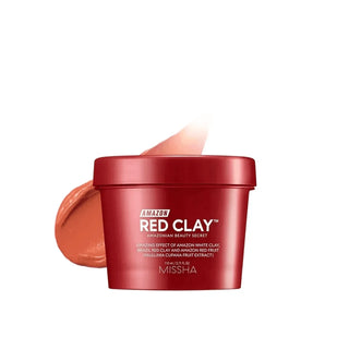Missha - Amazon Red Clay Pore Mask 110ml - Koreabe