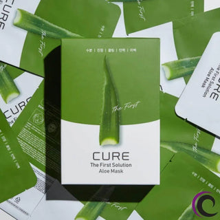 Cure - The First Solution Aloe Mask 10ea - Koreabe