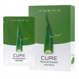 Cure - The First Solution Aloe Mask 10ea - Koreabe