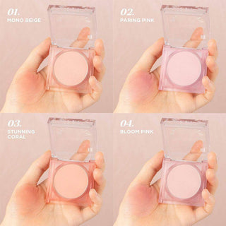 Merzy - Porcelain Cheek Blusher - 4 Colors - Koreabe
