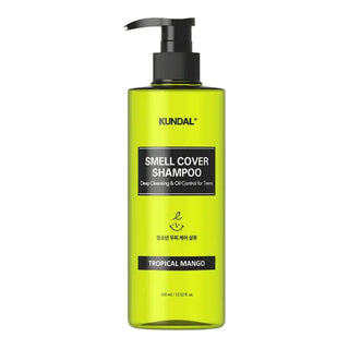 Kundal - Smell Cover Shampoo Tropical Mango 400ml - Koreabe