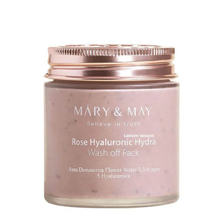 Mary&May - Rose Hyaluronic Hydra Wash Off Pack 125ml - Koreabe