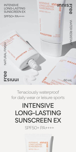Innisfree - Intensive Long Lasting Sunscreen Ex 60ml - Koreabe