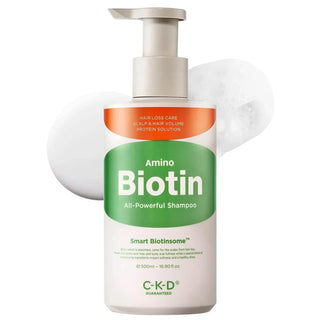 CKD - Amino Biotin All Powerful Shampoo 500ml - Koreabe