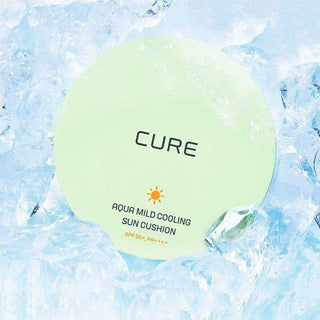 Cure - Aqua Mild Cooling Sun Cushion SPF50+ PA++++ - Koreabe