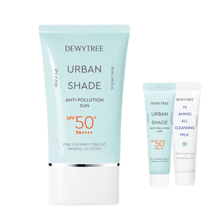 Dewytree - Urban Shade SPF 50 PA++++ 50ml + Urban Shade 10ml + Cleansing Milk 10ml - Koreabe