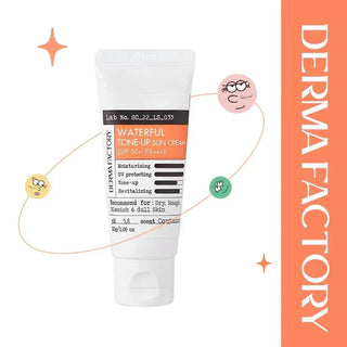 Derma Factory - Waterful Tone Up Sun Cream SPF50+ PA+++ - Koreabe