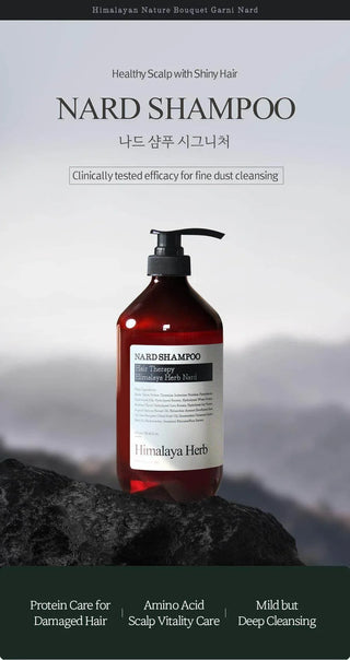 Nard - Hair Therapy Himalayan Nature Shampoo 1000ml - Koreabe