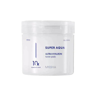 Missha - Super Aqua Ultra Hyalron Toner Pads 90ea - Koreabe