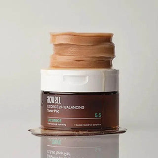 Acwell Licorice pH Balancing Toner Pad 70ea - Koreabe