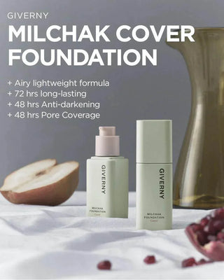Giverny - Milchak Cover Foundation 5 Colors - Koreabe