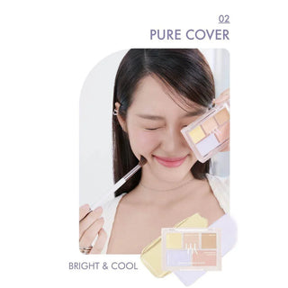 Luna - Conceal Blender Palette - 4 Colors - Koreabe