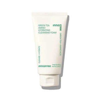 Innisfree - Green Tea Amino Hydrating Cleansing Foam 150g - Koreabe