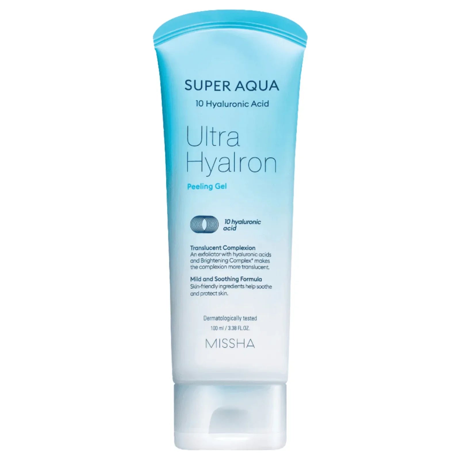 Missha - Super Aqua 10 Hyaluronic Acid Peeling Gel - 100ml - Koreabe