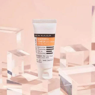Derma Factory - Waterful Tone Up Sun Cream SPF50+ PA+++ - Koreabe